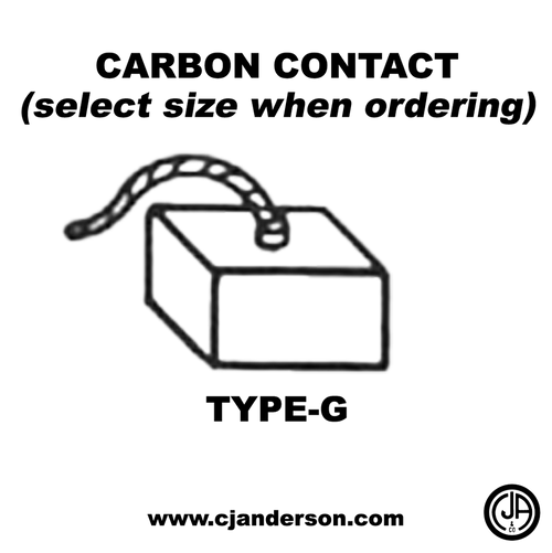 Type G - Carbon Contacts with Connector