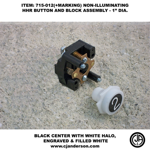 HHR Button - Contact Block Assembly - Non-Illuminated