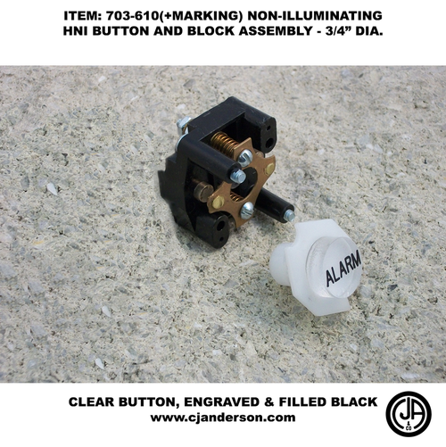 HNI Button - Contact Block Assembly - Non-Illuminated