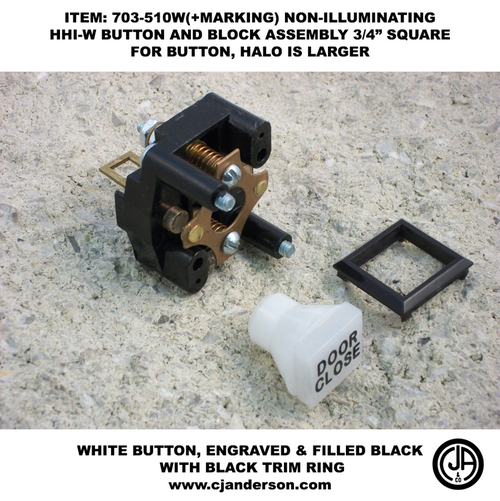 HHI-W Button - Contact Block Assembly - Non-Illuminated