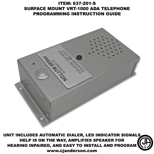 VRT-1000 - Surface Mount Phone