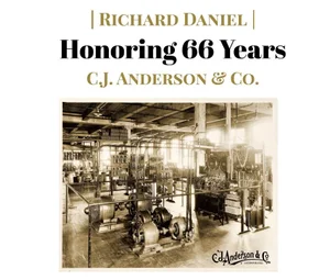 Honoring Richard Daniel - 66 Years of Service Cover