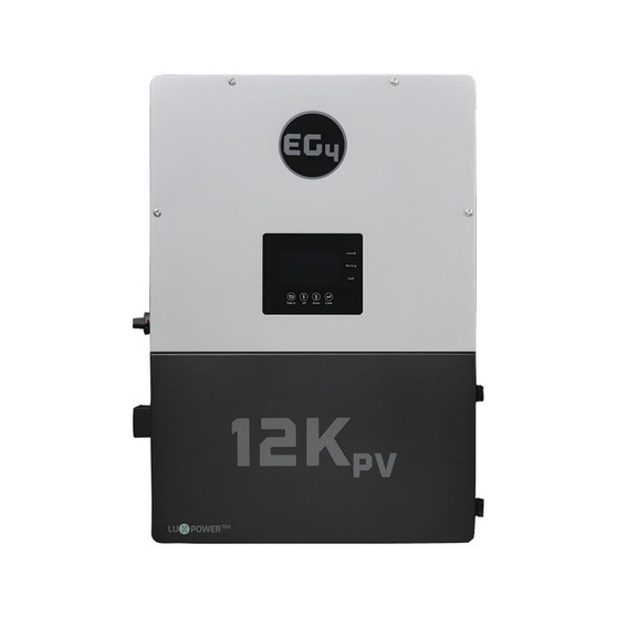 EG4 12kPV Hybrid Solar Inverter - 48V, 12000W Input, 8000W Output, 120/240V Split Phase, RSD, All-In-One