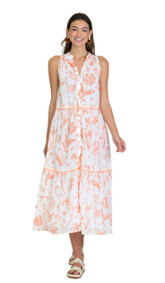 Ro Long Toile Coral