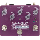 Tap a Delay Deluxe - Cusack Music - Tap Tempo Analog Voiced Delay with Modulation and Float - Digital