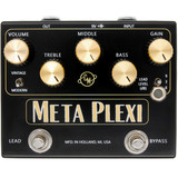 Meta Plexi - Cusack Music - British Distortion and Boost Guitar Pedal - Dual Channel High Gain Marshall Style Amp Overdrive