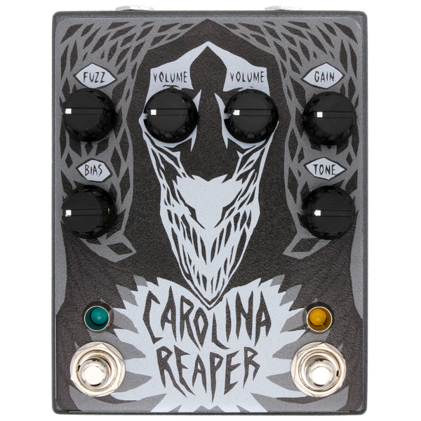 Carolina Reaper - Cusack Music and Haunted Labs - Overdrive Distortion Fuzz Guitar Pedal