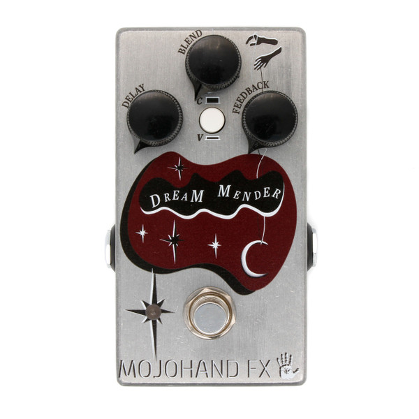 Dream Mender - Mojo Hand FX - Vintage Analog Style Echo Chorus Vibrato Guitar Pedal - Bucket Brigade Delay - DMM - BBD
