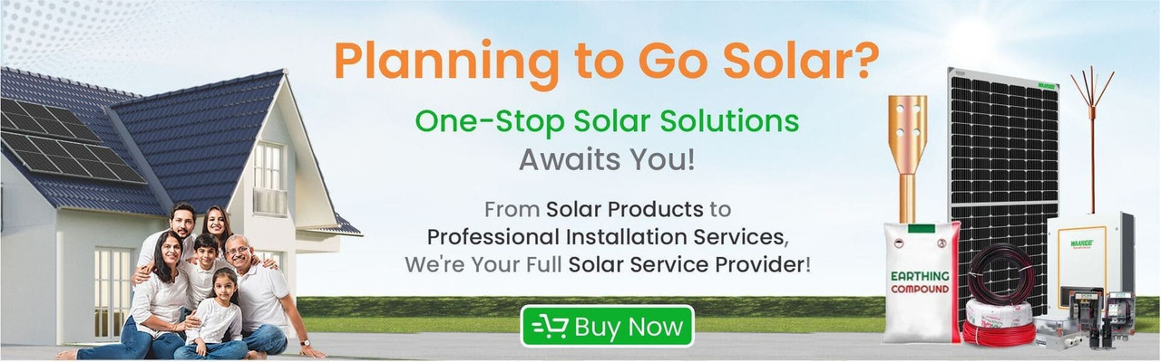 One stop solar solution from solar products to installtion services on shop.waaree.com
