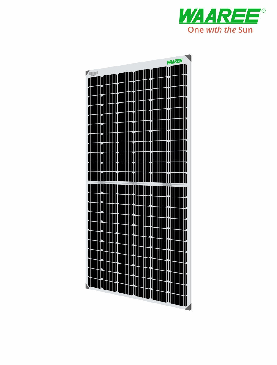 WAAREE-540Wp 144Cells Framed Dual Glass Mono PERC Bifacial Module