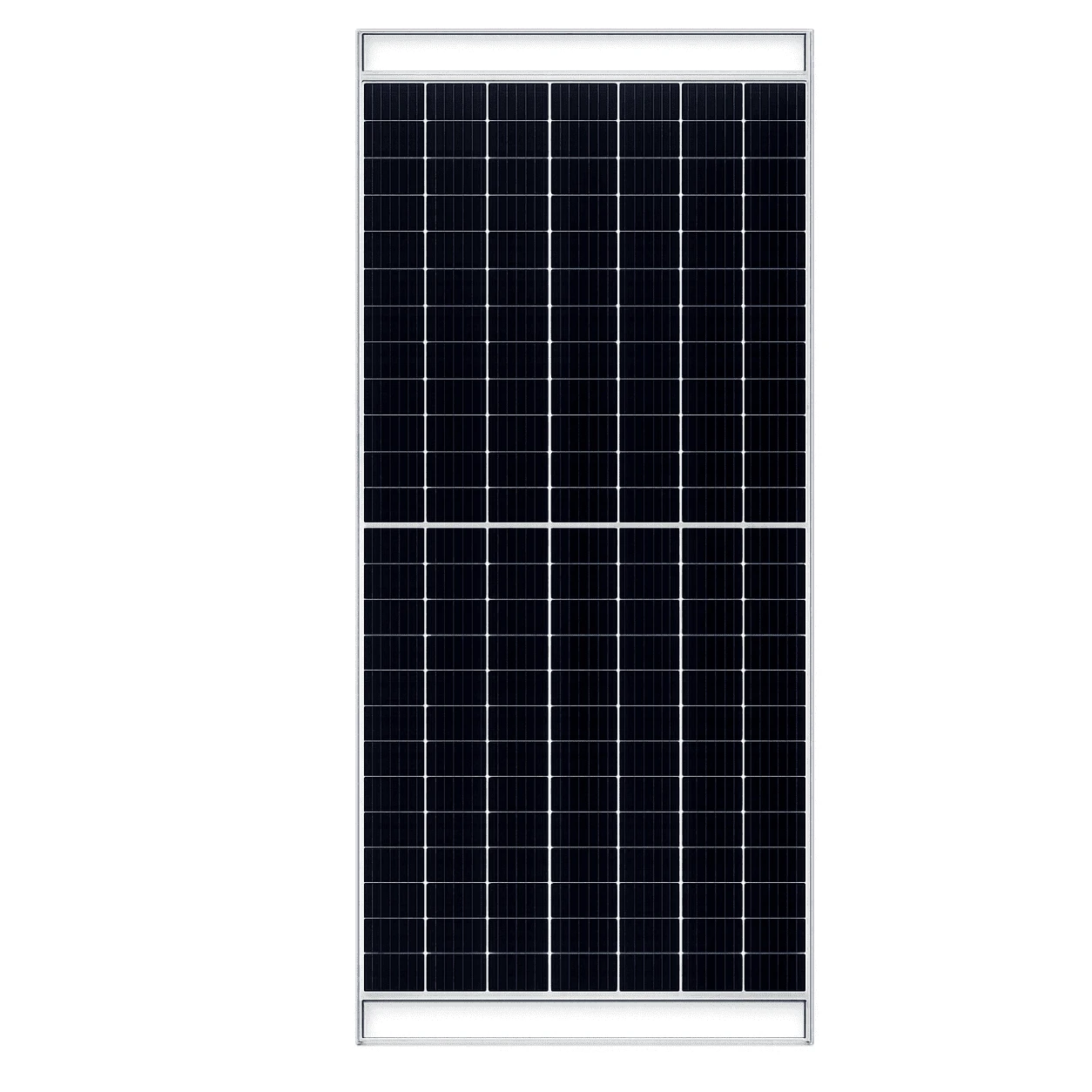 Waaree 540W DCR Bifacial Dual Glass Solar Panel with Transparent Glass Margin | 144 Half-Cut M10 Cells | 19.99% Efficiency | IP68 | MC4 Compatible