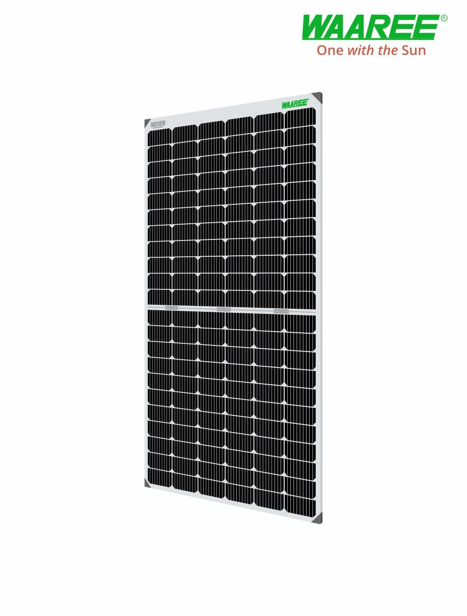 WAAREE-540Wp 144Cells Framed Dual Glass Mono PERC Bifacial Module