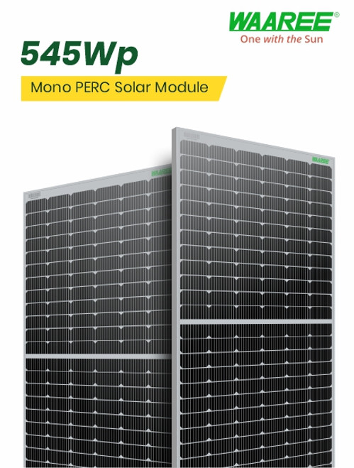 Waaree Mono PERC Solar Panels, 100W, 12V at Rs 19000/piece in Gautam Budh  Nagar