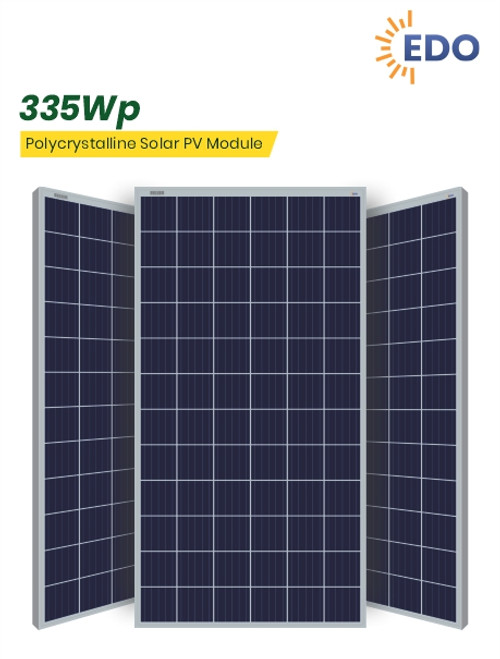 WAAREE 335Wp 72Cells Polycrystalline EDO PRO Solar Module