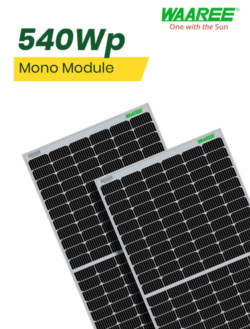 WAAREE 540Wp 144 Cells Mono PERC Solar Module