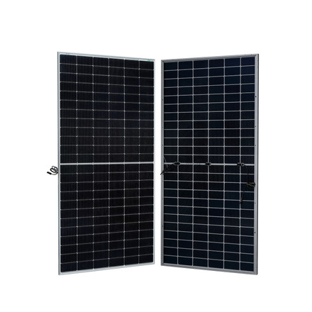 WAAREE 645 Watt Bifacial Solar Panel | Mono PERC Half-Cut Technology | Dual Glass High Efficiency WAAREE Solar Panel