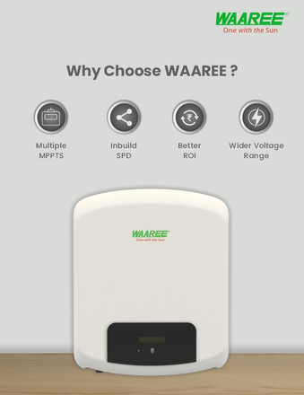 WAAREE 4.5kW Single Phase Solar On Grid Inverter card seconday thumbnail