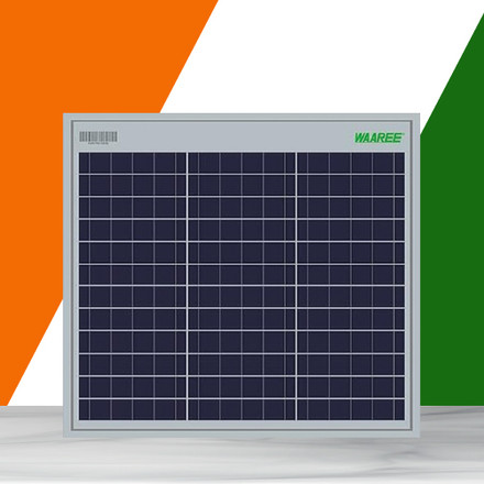 WAAREE 10Wp 12V Polycrystalline Small Solar Module