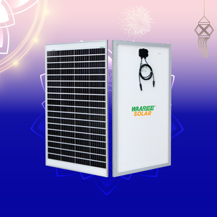 WAAREE 225W 12V Polycrystalline Solar PV Module
