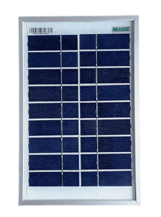 Waaree 5Wp 6V Polycrystalline Small Solar Module