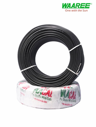 WAAREE-1 Core Solar DC Cable Coil (100 Mtr)