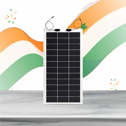 WAAREE 84WP Mono PERC Flexible Solar Module WAAREE 84WP Mono PERC Flexible Solar Module