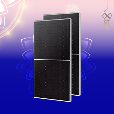 WAAREE 580Wp 144Cells 24 Volts TOPCON N-Type Framed Dual Glass Bifacial Non-DCR Solar Module - Click for more details WAAREE 580Wp 144Cells 24 Volts TOPCON N-Type Framed Dual Glass Bifacial Non-DCR Solar Module