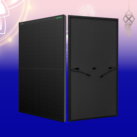WAAREE ENERGIES LIMITED WAAREE  Black/Blue  365Wp 100 Cells Mono PERC Solar Panel 