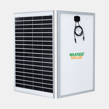 WAAREE II 130 Watt Solar Panel II Mono PERC Solar Panels II Modules II Use for Mobile Charging, Off Grid and on Grid System 