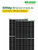 WAAREE 535 Wp 144 Cells Framed Dual Glass Mono PERC Bifacial Solar Module