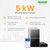 Waaree 5 kW Off-Grid Solar Combo