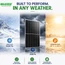 WAAREE 545Wp 144 Cells 24 Volts Framed Dual Glass Mono PERC Bifacial Solar Module