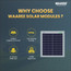WAAREE 10Wp 12V Polycrystalline Small Solar Module