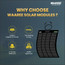 WAAREE 500WP Mono PERC Flexible Solar Module