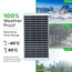 WAAREE II 120 Watt Solar Panel II Mono PERC Solar Panels II Modules II Use for Mobile Charging, Off Grid and on Grid System 