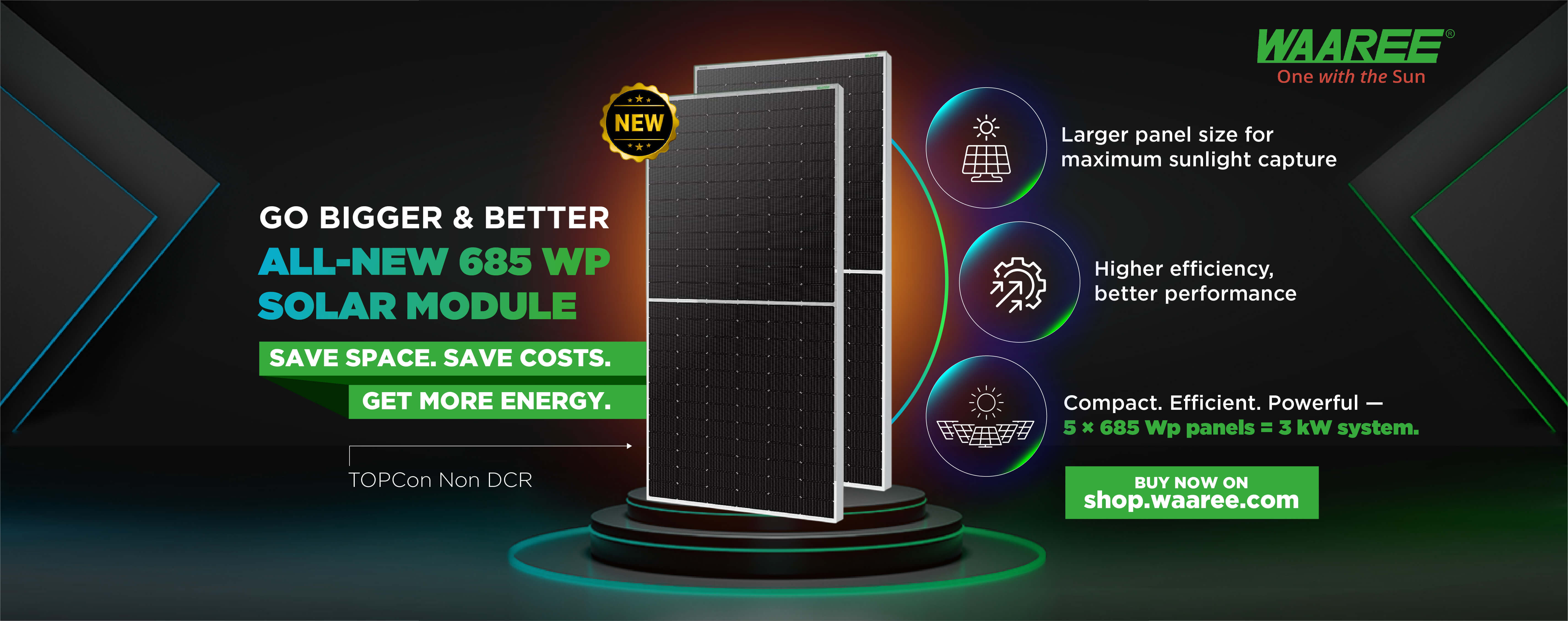 Power your festivities with the energy of the sun