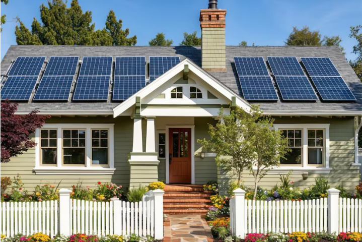 Compact solar panels
