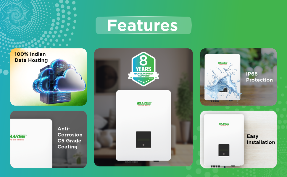 Three Phase On-Grid Solar Inverter