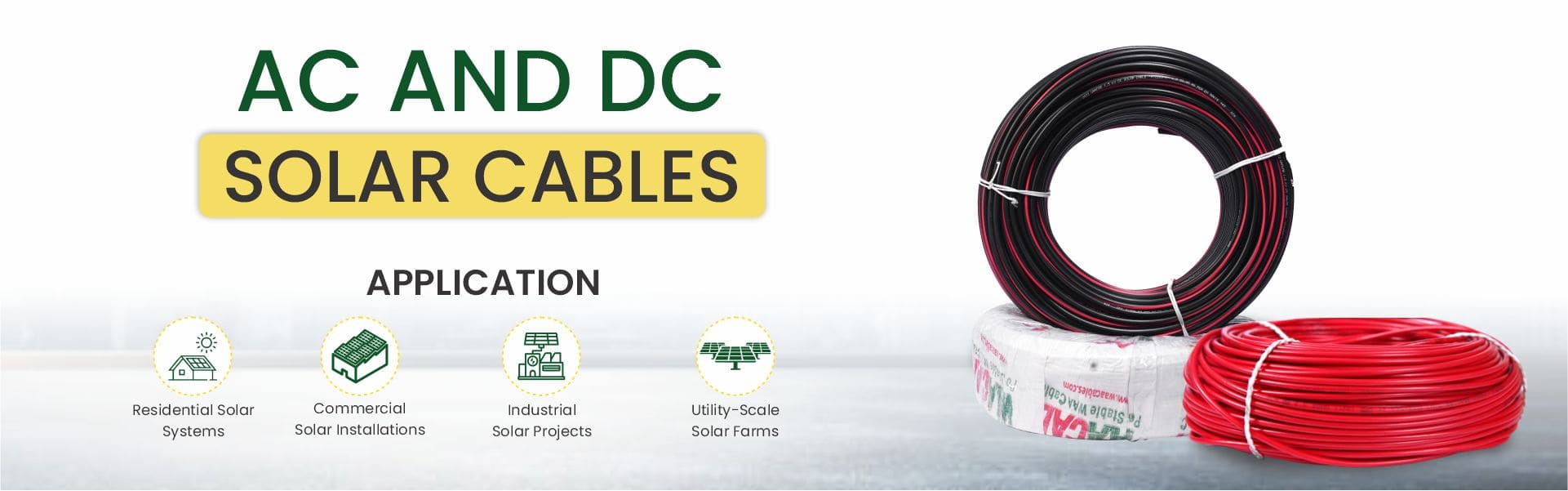 Buy High-Quality Waaree AC and DC Solar Cable for Reliable Solar Installations on shop.waaree.com