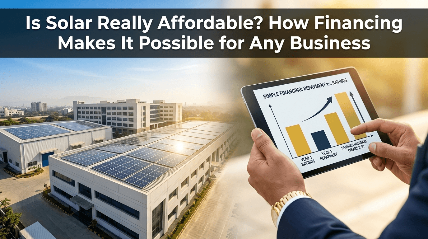 Is Solar Really Affordable? How Financing Makes It Possible for Any Business