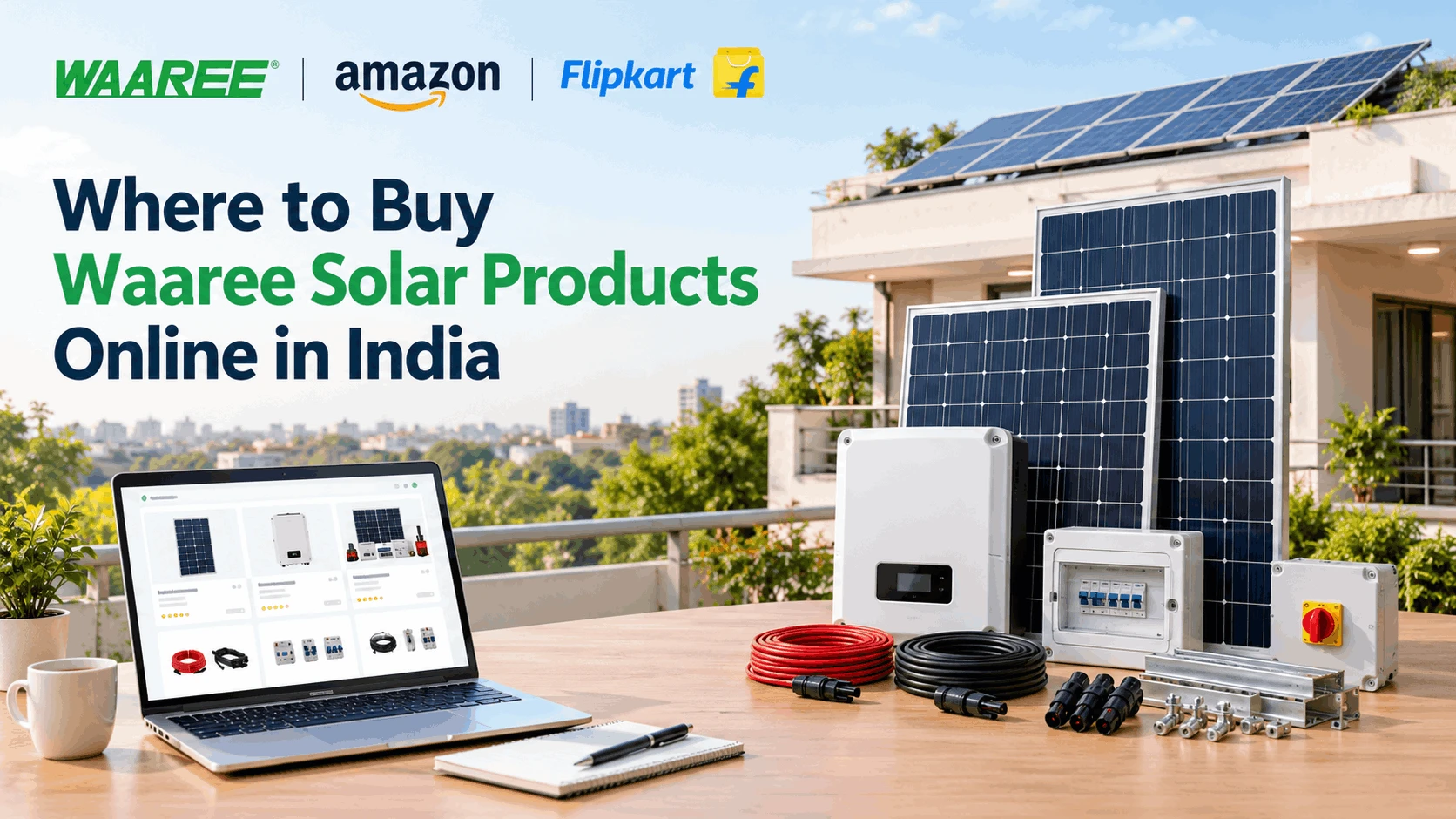 Where to Buy Waaree Solar Products Online in India