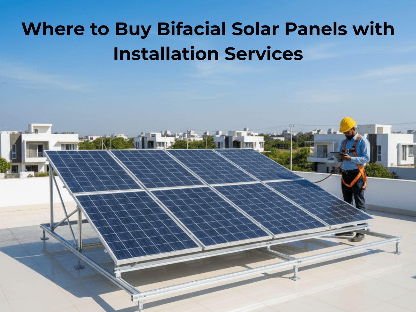 Where to Buy Bifacial Solar Panels with Installation Services