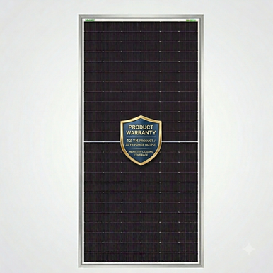 WAAREE 530Wp 144 Cells Framed Dual Glass Mono PERC Bifacial Solar Module