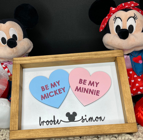 Love Heart Candy Sign