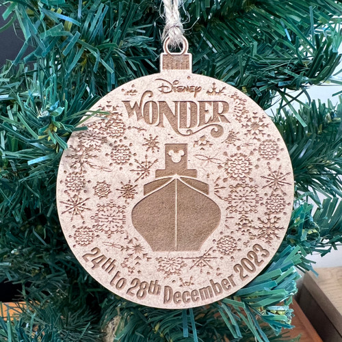 Disney Cruise Baubles