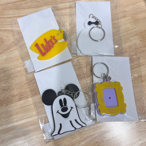 *Special* Pop Culture Keyrings ( Originally $12.00)