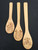 3 Piece Wooden Spoon set