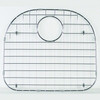SIN-18-SINBWL-2321 18Gauge Stainless Steel Undermount D-Shape Single Bowl Sink