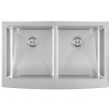 SIN-16-DBWL-WEL-5050-3321FSAF Double Bowl Farmhouse Apron 50/50-3321 | Kunal Kitchens 