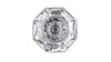 10074BORB11 Eclectic Crystal and Metal Knob - 1007 | Kunal Kitchens